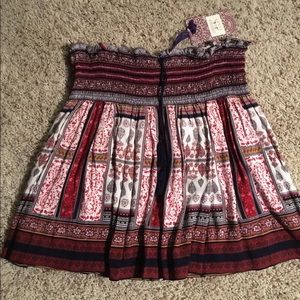 Patterned skirt!